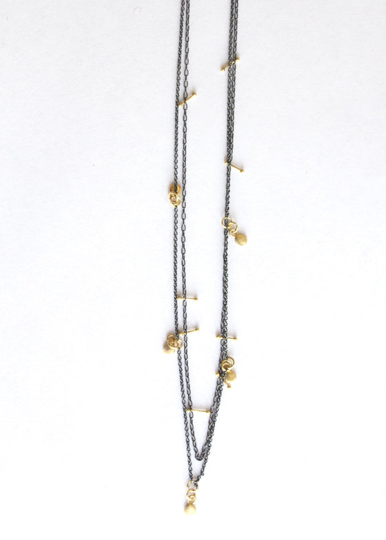 Sarah McGuire | Pins + Bits Necklace