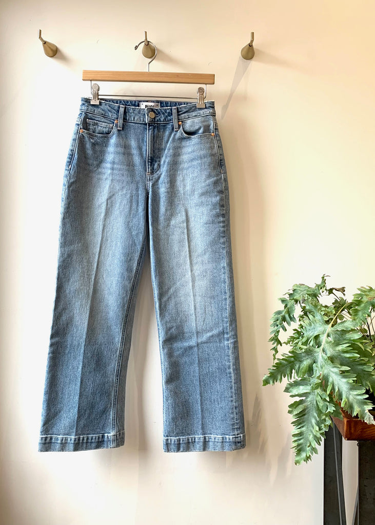 Paige Denim | Leenah Ankle in San Sebastian Distressed