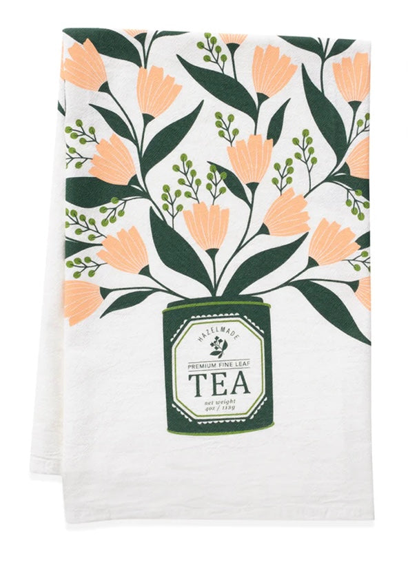 Hazelmade | Kitchen Towel Tea Tin Bouquet