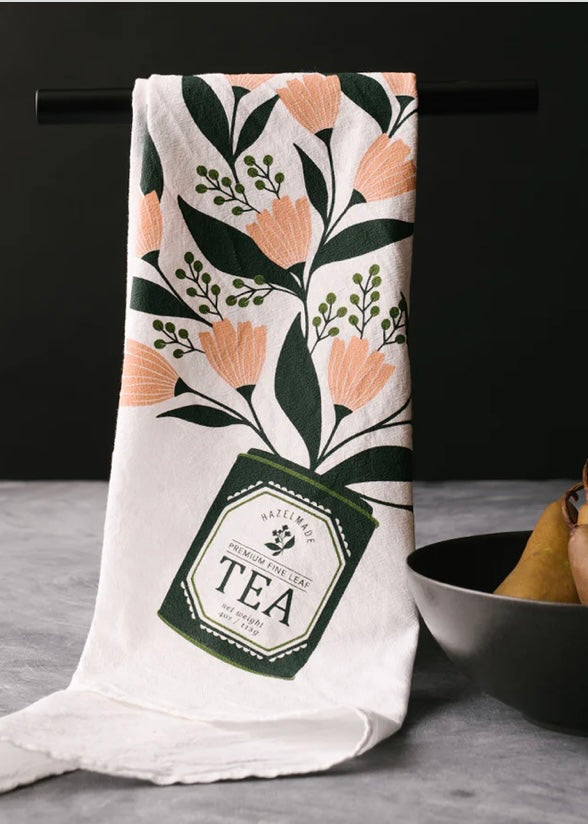 Hazelmade | Kitchen Towel Tea Tin Bouquet