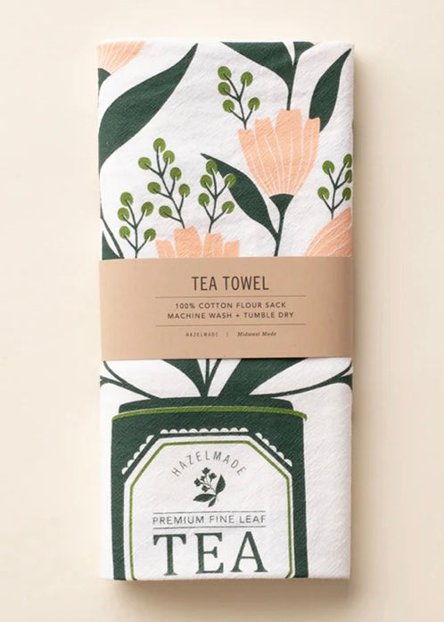 Hazelmade | Kitchen Towel Tea Tin Bouquet