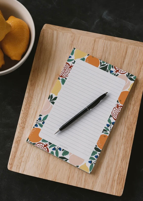 Hazelmade | Notepad Fruits