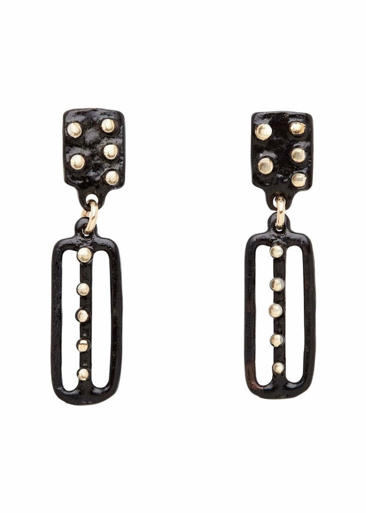 Julie Cohn | Kusama Black Earring