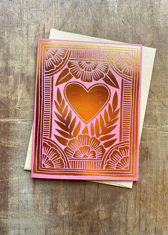 Katharine Watson | Foil Stamped Card