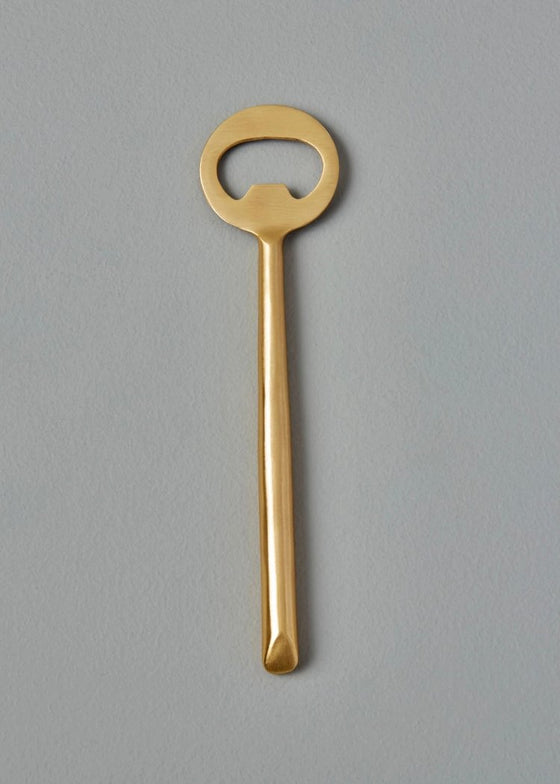Matte Brass Bottle Opener