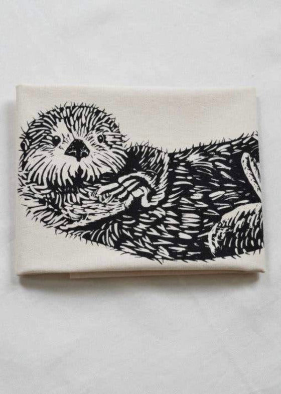 Organic Cotton Tea Towel | Otter
