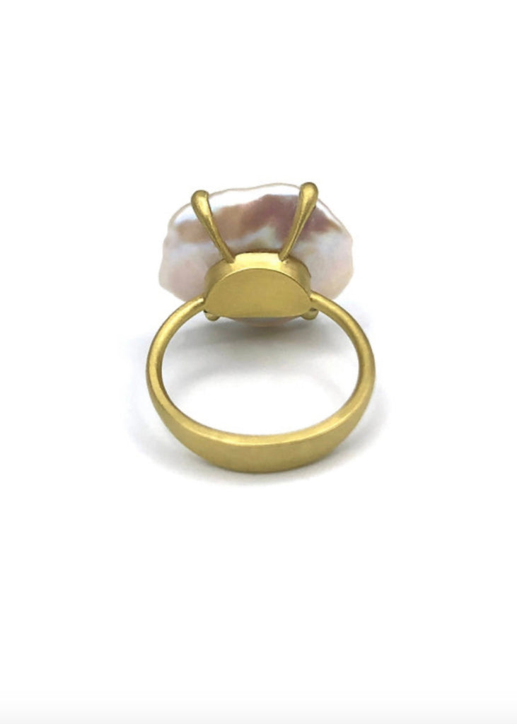 Original Eve | Freshwater Pearl Coin Ring