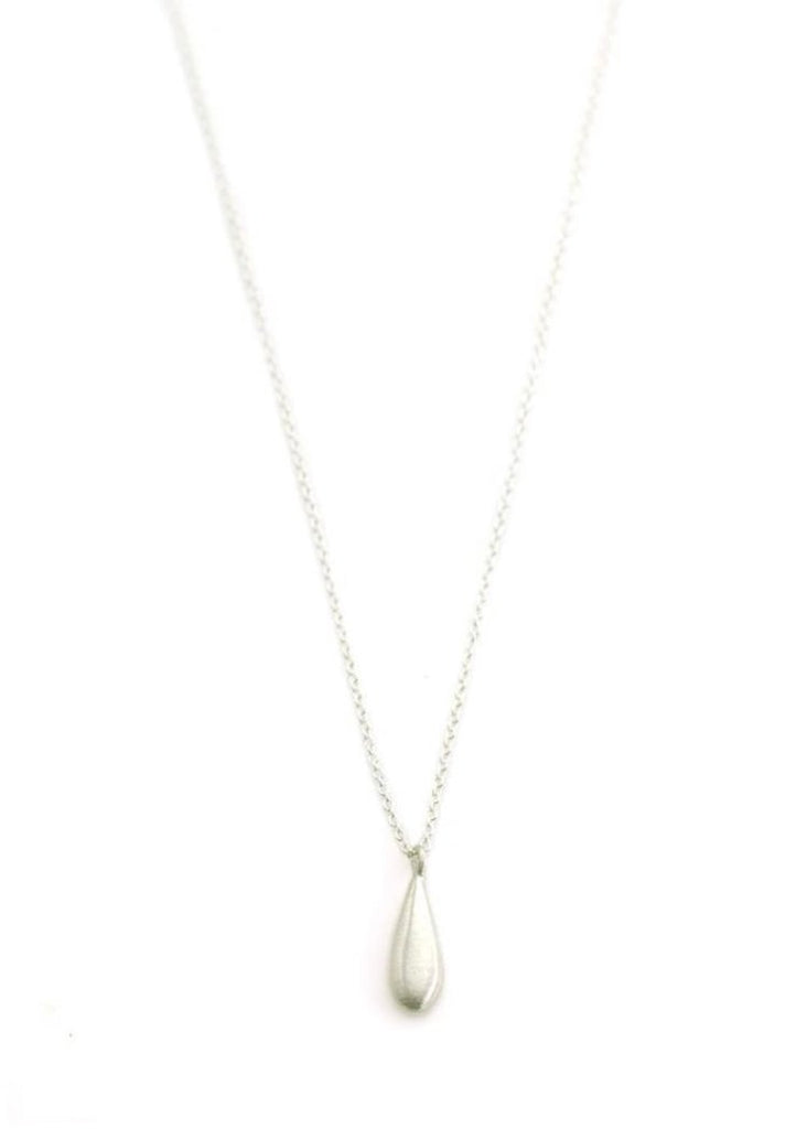 Philippa Roberts | Tiny Drop Necklace Silver