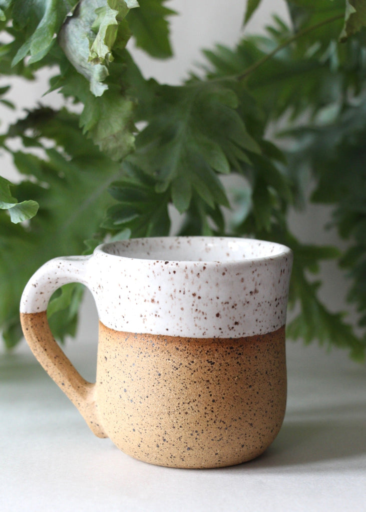 RachaelPots | Mini Mug | Nude/White