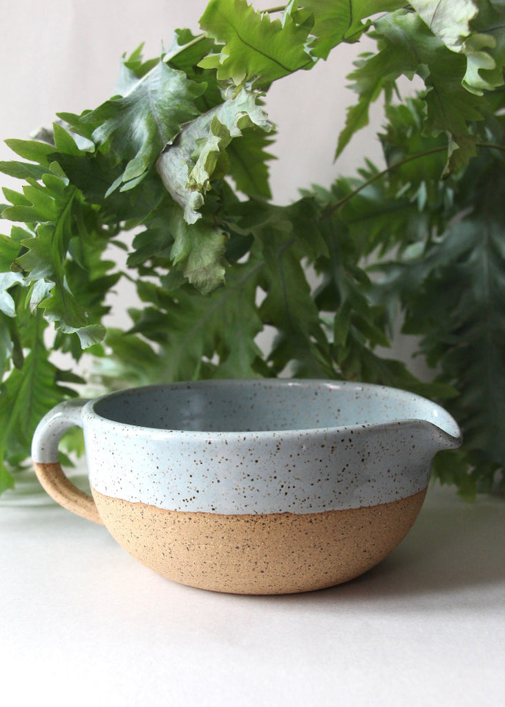 RachaelPots | Salad Dressing Bowl | Nude/Light Blue