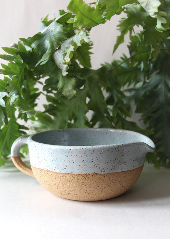 RachaelPots | Salad Dressing Bowl | Nude/Light Blue