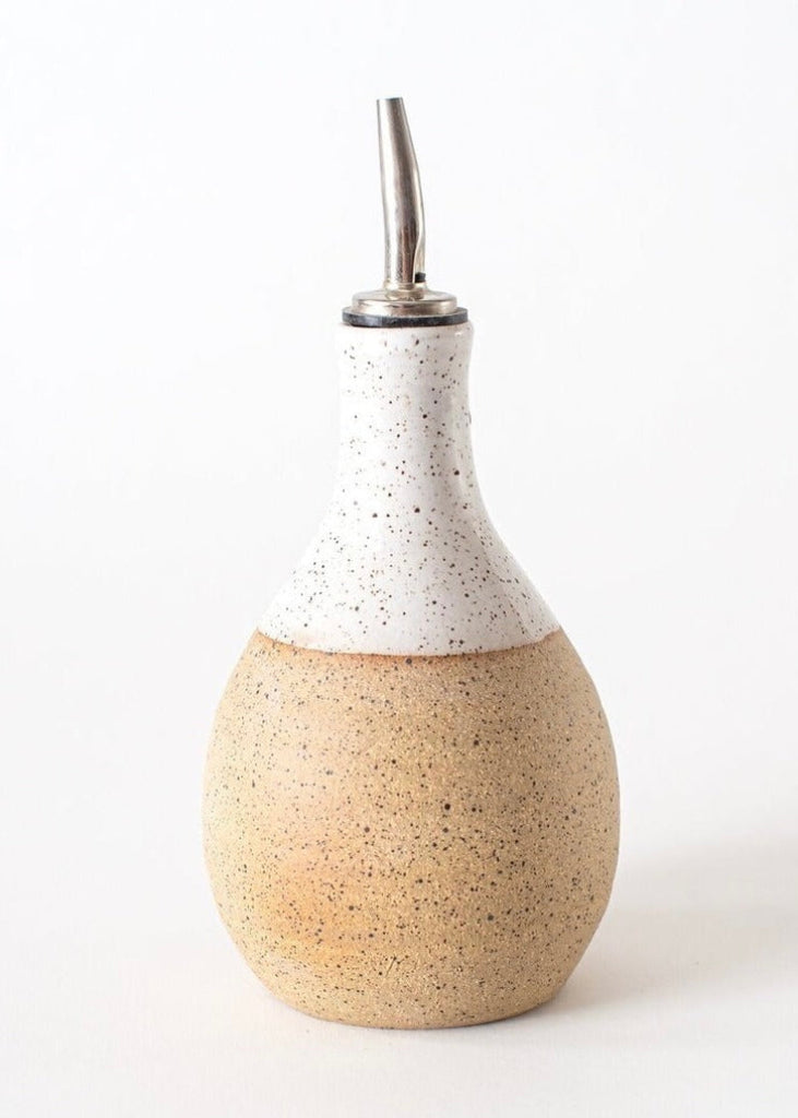 Rachael Pots | Oil Cruet | Nude/White