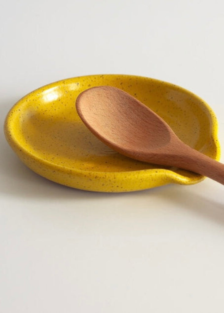 Rachael Pots | Spoon Rest | Yellow