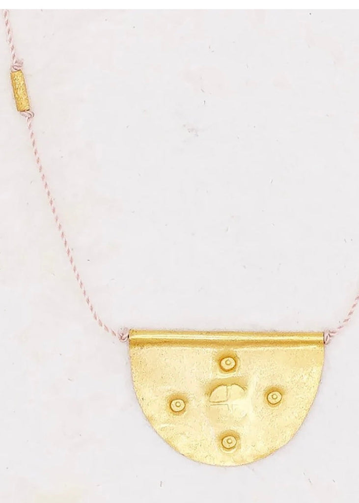 River Song | Large Halfmoon Talisman Necklace