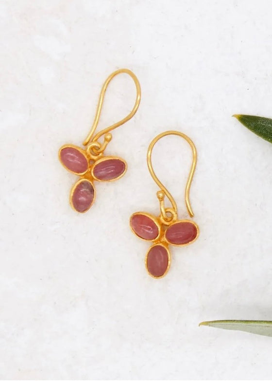 River Song | Oregon Sunstone Floret Earrings