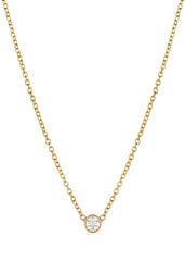 Heorth | Sophie Necklace | 14K Gold + Diamond - The Phoenix