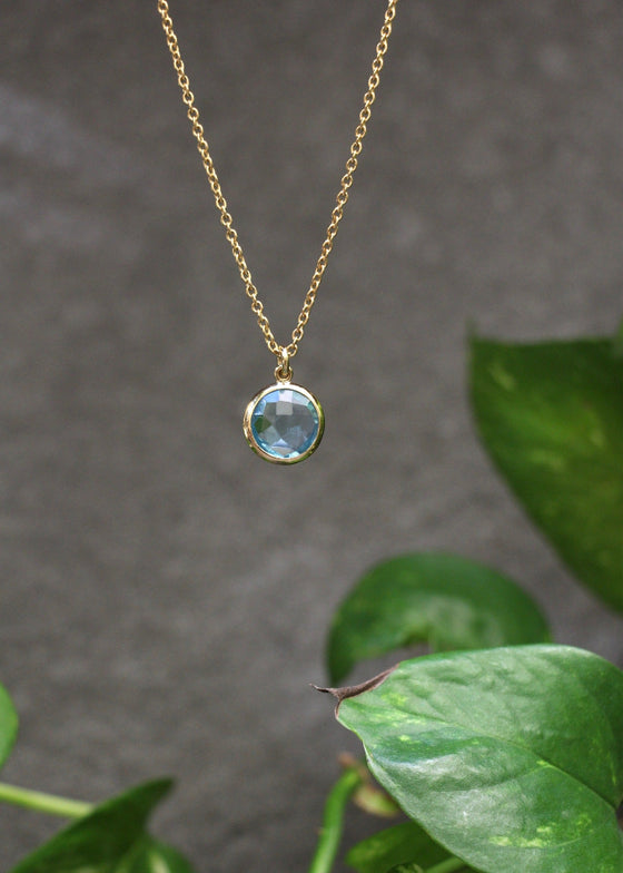 Stephen Estelle | Blue Topaz Necklace