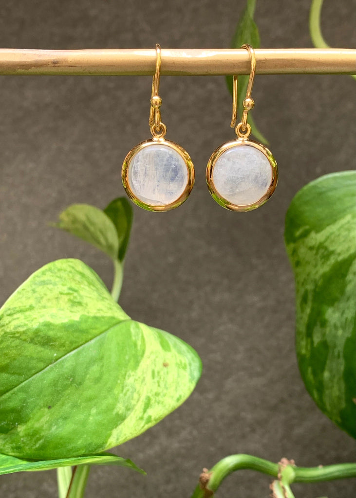 Stephen Estelle | Rainbow Moonstone Earring