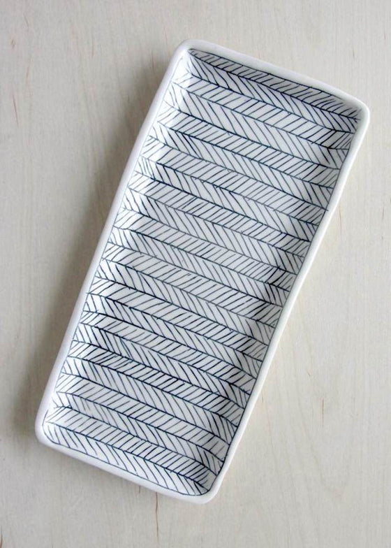 Elizabeth Benotti Ceramics | Nesting Tray | White