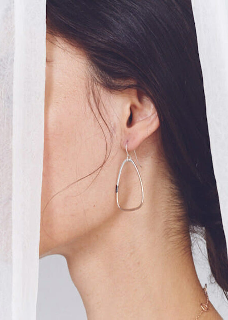 Colleen Mauer | Tri-Toned Triad Earrings