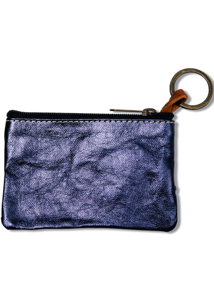 Uashmama | Small Gimi Purse | Metallic Petrolio