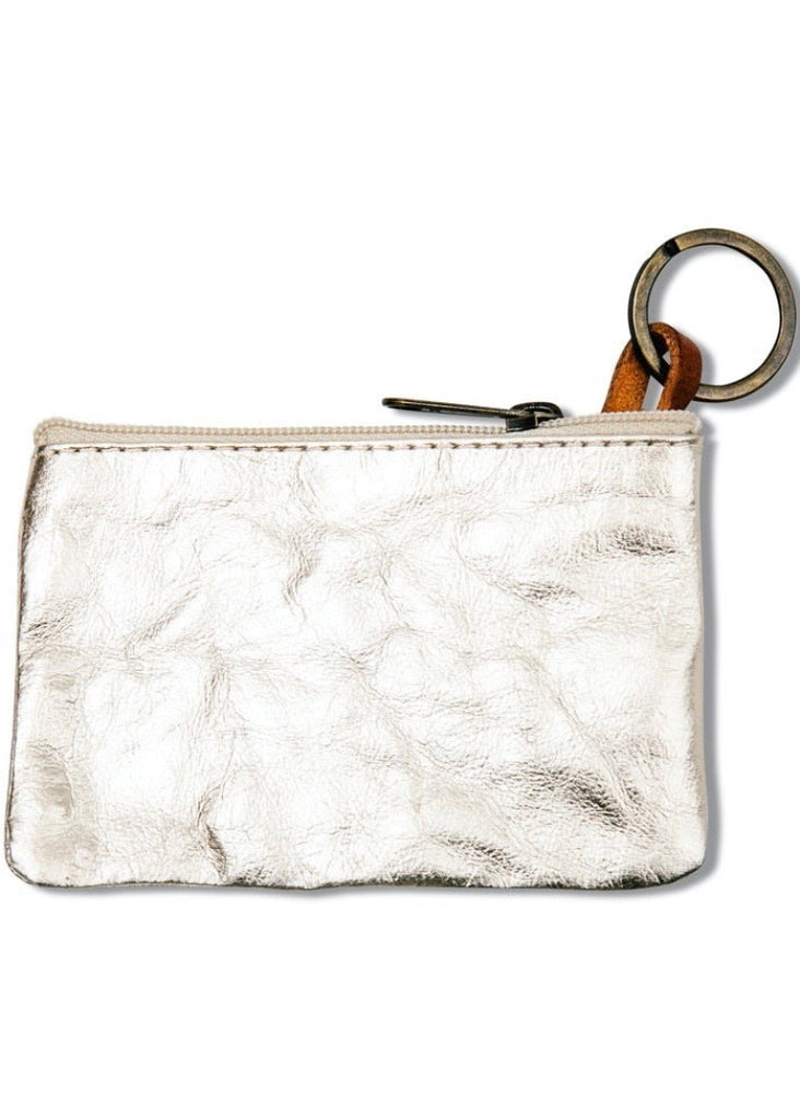 Uashmama | Small Gimi Purse | Metallic Platino