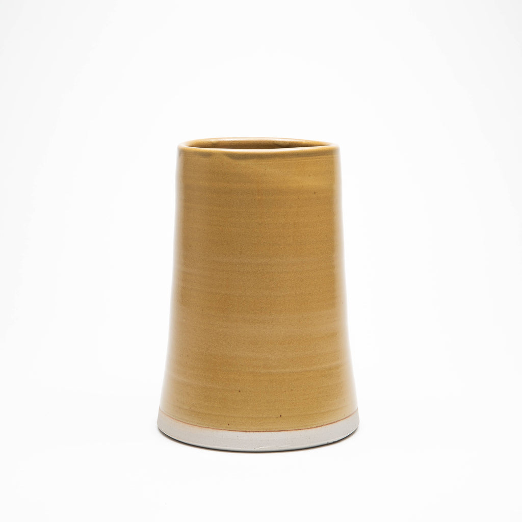 WRF Ceramics - Vase in Mustard