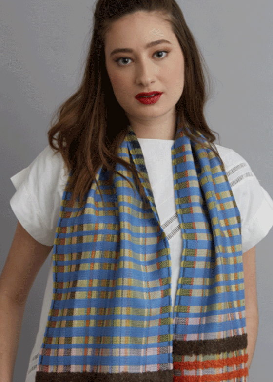 Wallace + Sewell | Giovanni Blue Scarf