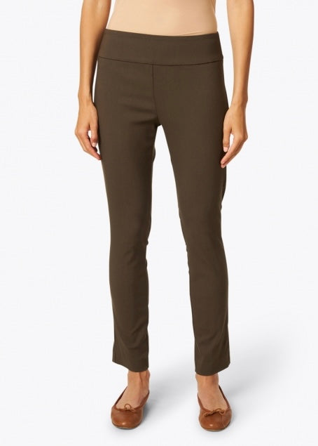 Elliott Lauren  Classic Pant Pull-On Ankle Pant - Olive - The Phoenix