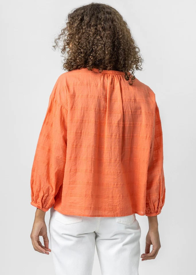 Lilla P | Bracelet Sleeve Drop Shoulder Buttondown