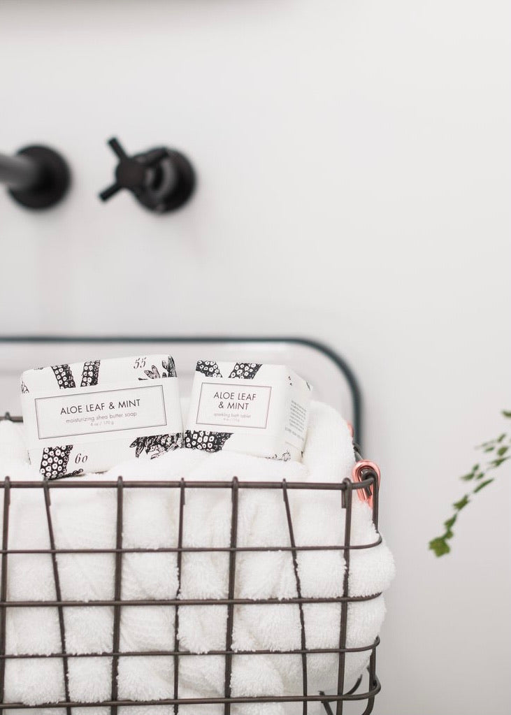 Formulary 55 | Aloe Leaf + Mint Bath Bar