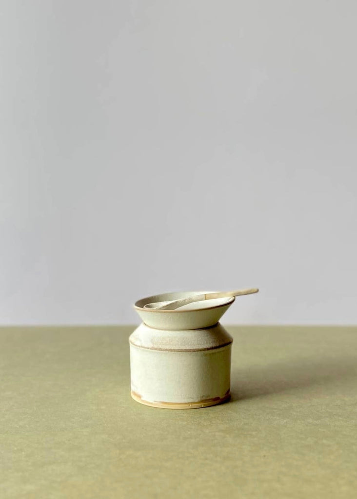 AM Ceramics | Sugar Bowl w/ Spoon