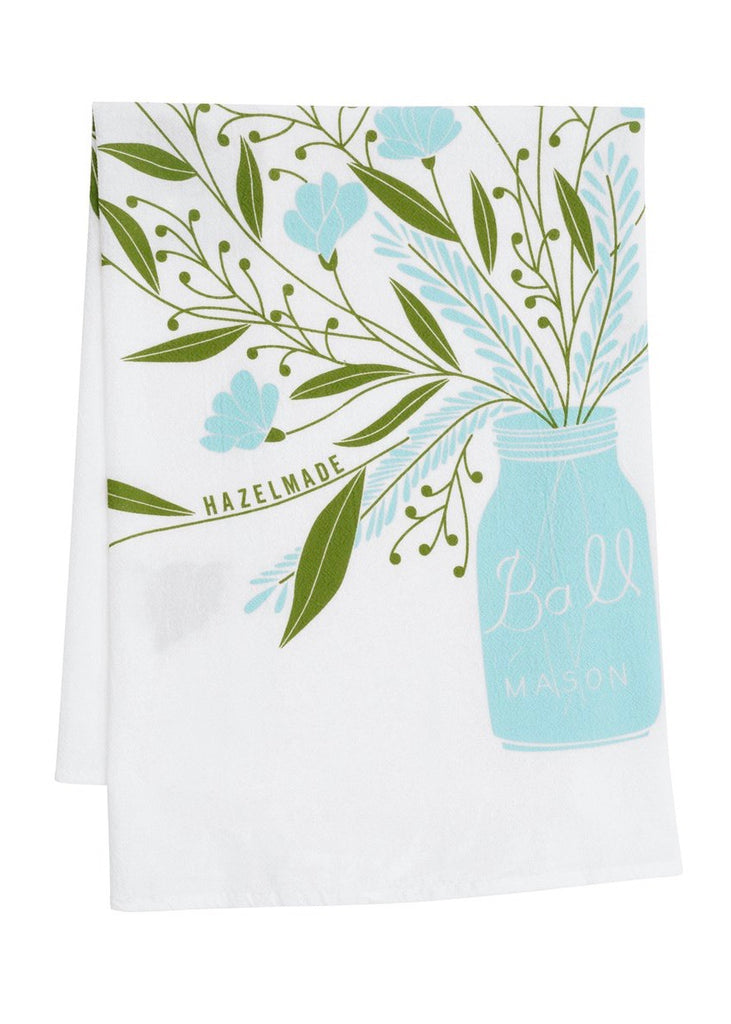 Hazelmade | Kitchen Towels Mason Jar Bouquet