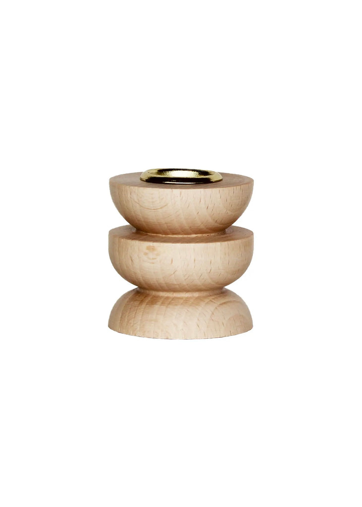 Totem Wooden Candle Holder | Design Nº 4