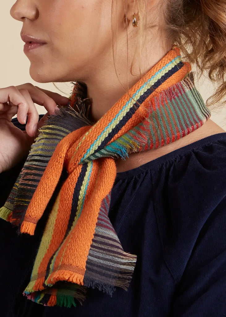 Wallace + Sewell | Delphine Orange Tippet