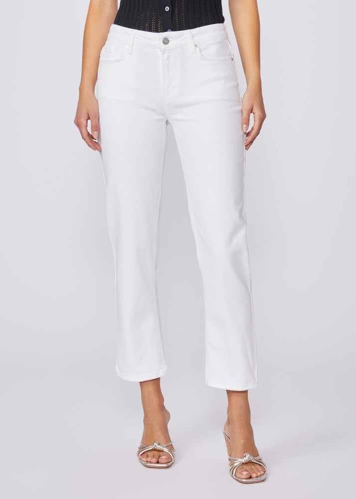 PAIGE Skyline Skinny Jeans Optic White 24