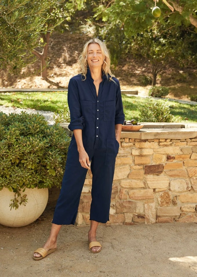 Frank & Eileen | Northern Ireland Playsuit in Navy Blue