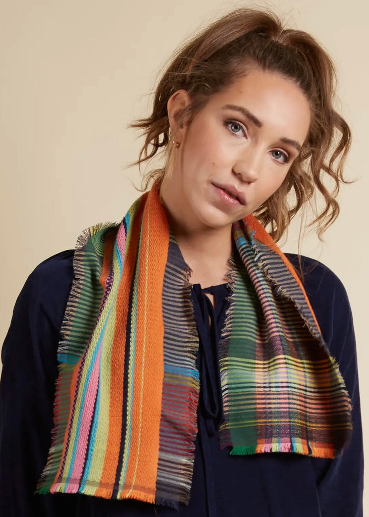 Wallace + Sewell | Delphine Orange Tippet