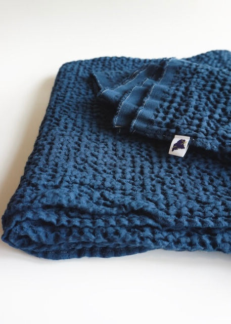 Amphitrite Studio | Linen Cotton Waffle Body Towel