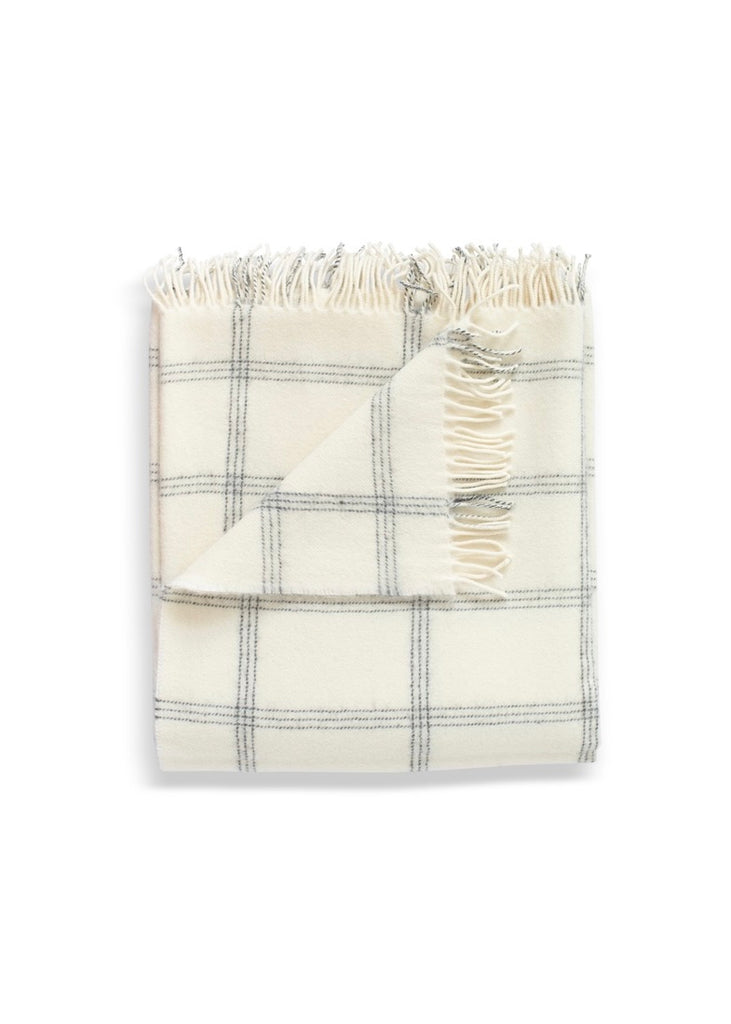 Evangeline Linen Alpaca - Merino Lambswool Throw