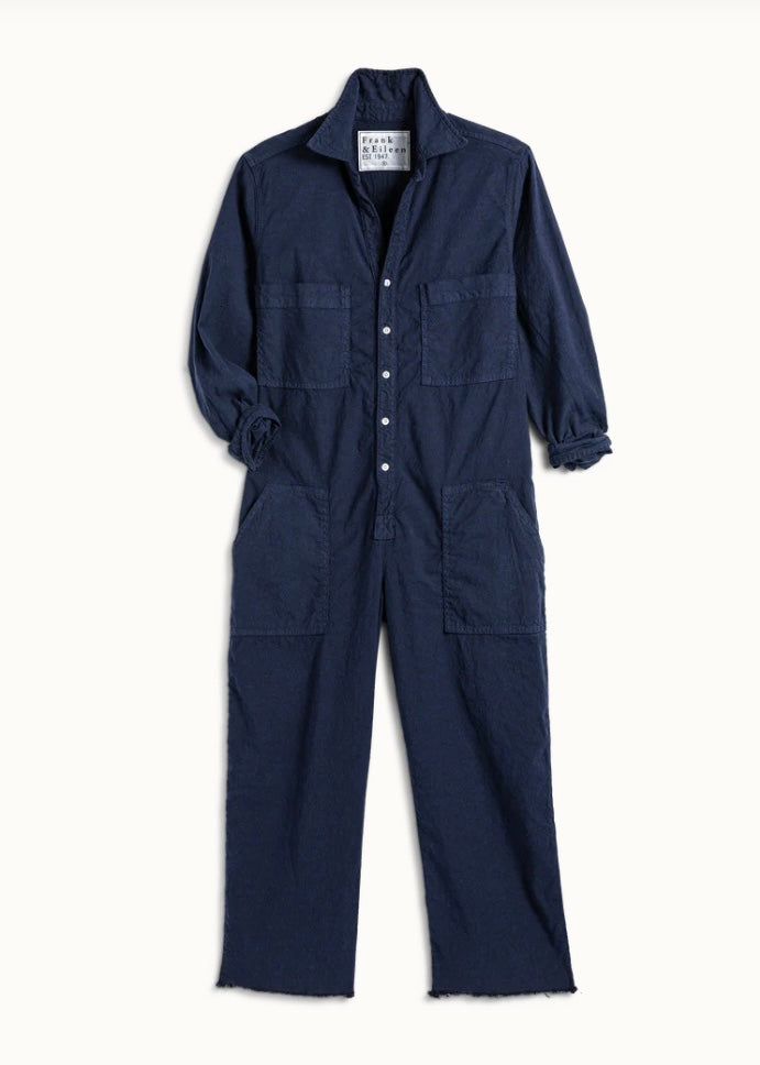 Frank & Eileen | Northern Ireland Playsuit in Navy Blue