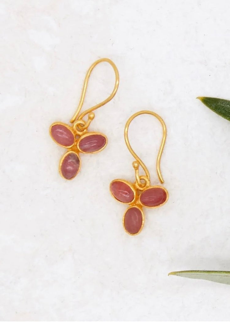 River Song | Oregon Sunstone Floret Earrings