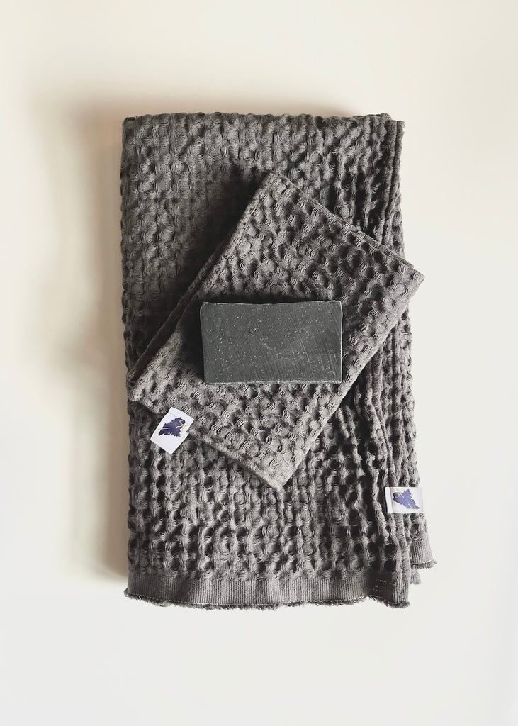 Amphitrite Studio | Linen/Cotton Waffle Washcloths