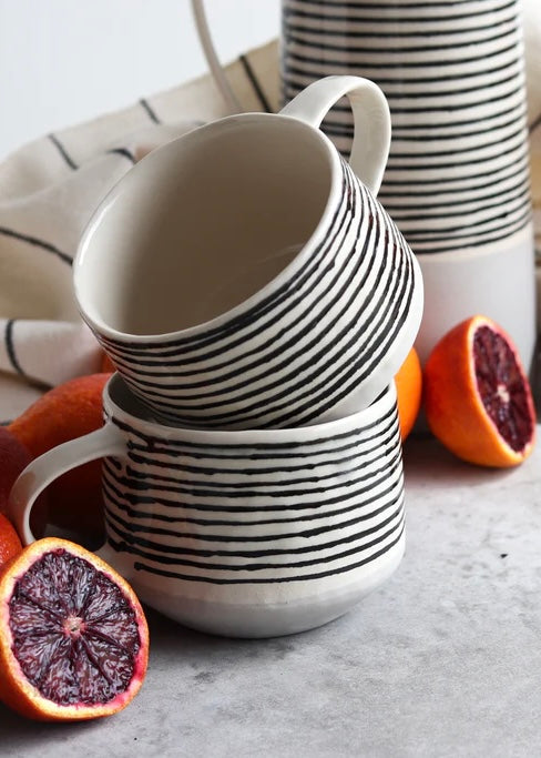 Ebb & Flow Striped Mug