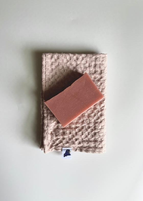 Amphitrite Studio | Linen/Cotton Waffle Washcloths