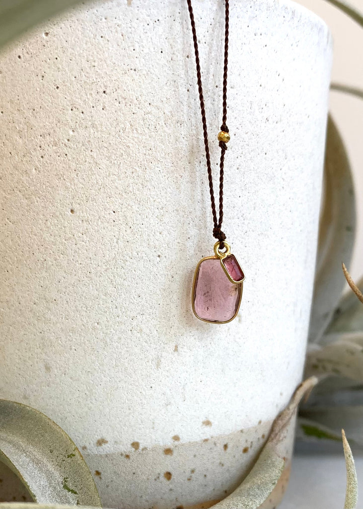 Margaret Solow | Tourmaline + Sapphire 18k