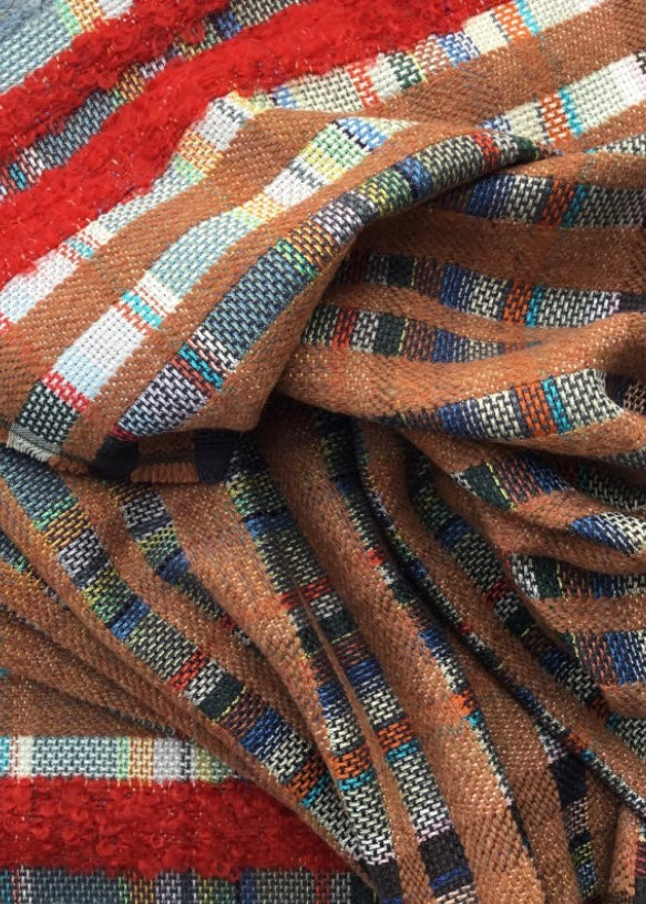 Wallace + Sewell | Giovanni Toffee Silk Cashmere Mohair Scarf