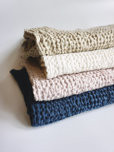 Amphitrite Studio | Linen Cotton Waffle Body Towel