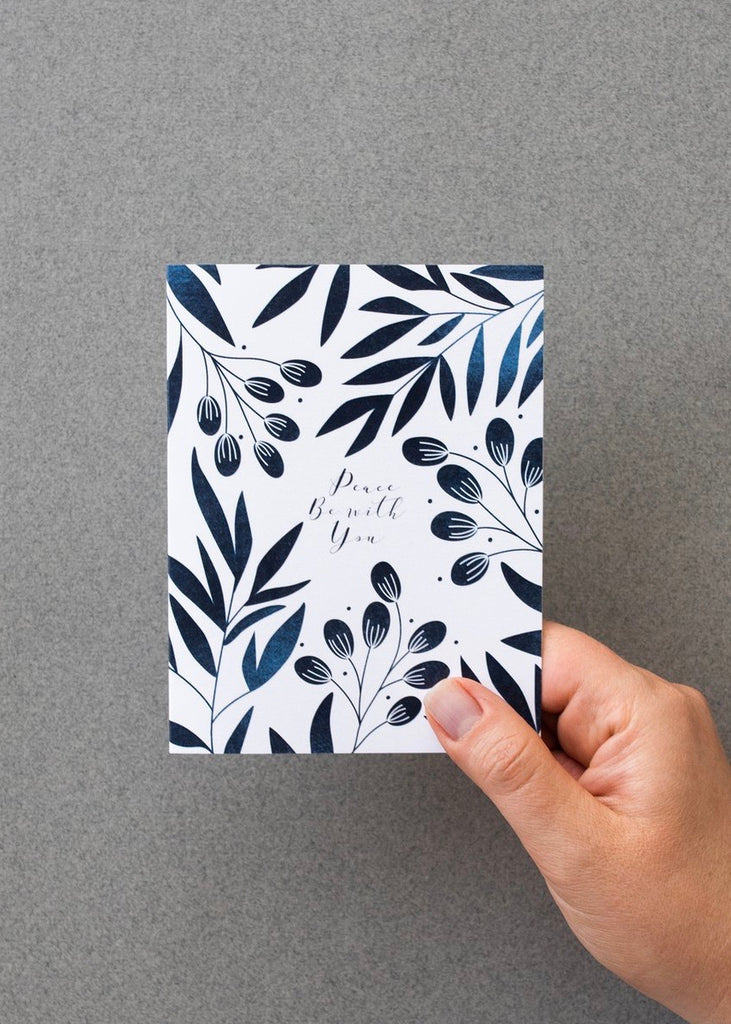 Hazelmade | Note Card Peace be with You