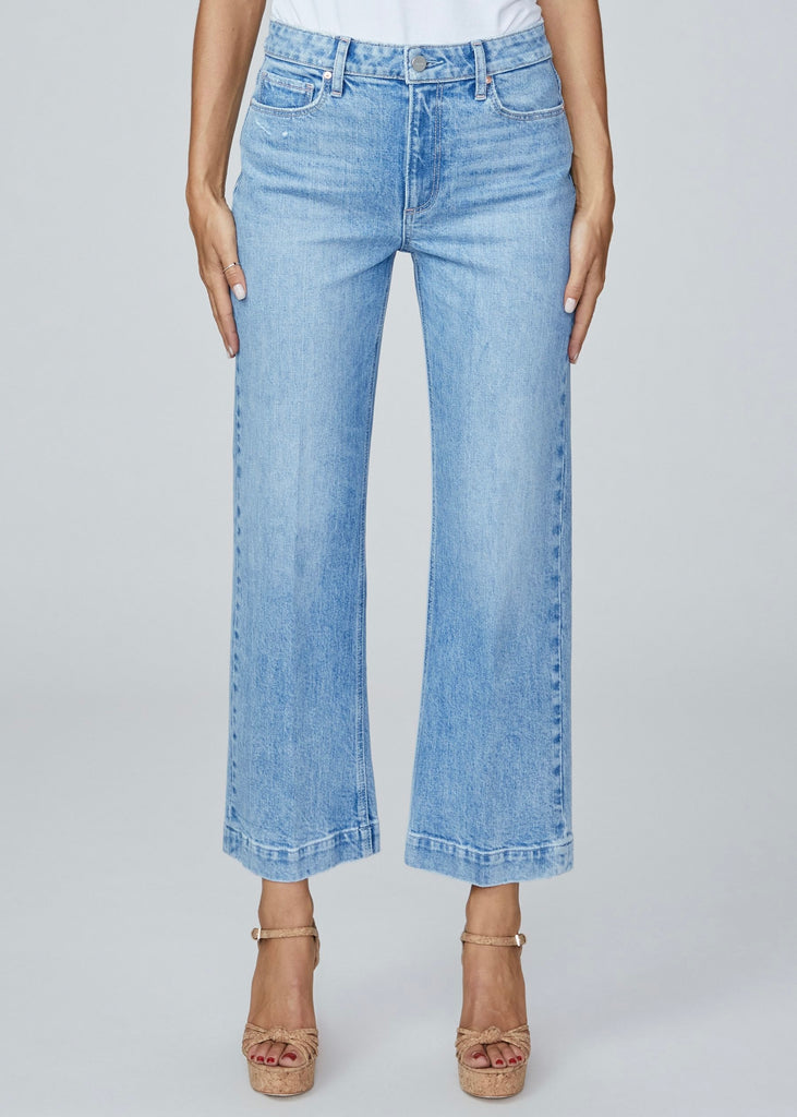 Paige Denim | Leenah Ankle in San Sebastian Distressed